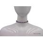 Hand Crafted Semi Precious Stone or Cultured Freshwater Pearl Collar or Choker Necklace for Women or Girls, 14'' to 15'' Long with 2'' to 3'' Extender.