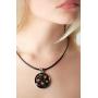 andrii volodko 3 mm Black Rubber Chain Necklace 18/20/22 in with Sterling Silver Secure Lobster Lock Clasp