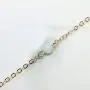 YienDoo Fashion Layered Sequin Necklace Gold Chain Choker Multilayer Bead Sequin Pendant Necklace Dainty Clavicle Chain Jewelry for Women and Girls