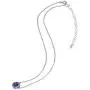 Sterling Silver 6mm Round Bezel-Set Dainty Choker Necklace Made with Swarovski Crystals Sterling Silver 6mm Round Bezel-Set Dainty Choker Necklace Made with Swarovski Crystals