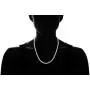 NYC Sterling Women 4MM Round Prong Cubic Zirconia Tennis Necklace NYC Sterling Women 4MM Round Prong Cubic Zirconia Tennis Necklace