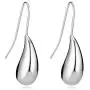 FAMARINE Teardrop Earrings for Women, Simple Elongated Drop Dangle Earrings Fashion Gift for Girls, Gold Silver FAMARINE Teardrop Earrings for Women, Simple Elongated Drop Dangle Earrings Fashion Gift for Girls, Gold Silver