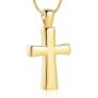 zeqingjw Cross Urn Necklaces Cremation Jewelry for Ashes Pendants Stainless Steel Memorial Keepsake Ash Jewelry