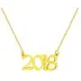 Stainless Steel Birth Year Necklace,Gold Birthday Necklace Number Necklace Jewelry for Women Teen Girls Birthday Gifts