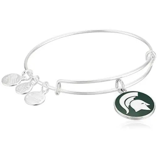 Alex and Ani Color Infusion Michigan State University Logo II Bangle Alex and Ani Color Infusion Michigan State University Logo II Bangle