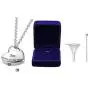 GISUNYE Cremation Urn Necklace for Ashes Urn Jewelry,Forever in My Heart Carved Locket Stainless Steel Keepsake Waterproof Memorial Pendant for mom & dad with Filling Kit (Son)… GISUNYE Cremation Urn Necklace for Ashes Urn Jewelry,Forever in My Heart Carved Locket Stainless Steel Keepsake Waterproof Memorial Pendant for mom & dad with Filling Kit (Son)…
