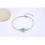 Blue Opal Sea Turtle Bracelet Sterling Silver Bracelets Jewelry For Women Gifts New Version 4 Level Adjustable Bracelet