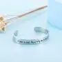 LParkin Sister Gifts from Sister Bracelets A Sister is Gods Way of Making Sure We Never Walk Alone Stainless Steel Polished 6”3/8” LParkin Sister Gifts from Sister Bracelets A Sister is Gods Way of Making Sure We Never Walk Alone Stainless Steel Polished 6”3/8”