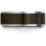 Chroma Color Collection Tungsten Carbide Wedding Band Ring 8mm for Men Women Green Red Blue Purple Black Gunmetal Copper Fuchsia Teal Interior with Beveled Edge Brushed Polished