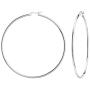 Savlano 925 Sterling silver Round Hoop Earrings for Women & Girls Comes in 30MM-65MM