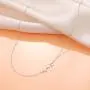 S925 Sterling Silver Jewelry Sideways Choker Necklace 14 inches to 18 inches S925 Sterling Silver Jewelry Sideways Choker Necklace 14 inches to 18 inches