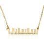 Personalized Armenian Font Name Necklace Custom Alphabet Pendant Letter Jewelry Gift For Her
