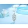 MUATOGIML 925 Sterling Silver Infinity Love Irish Celtic Knot Pendant Necklace Jewelry Gifts for Mom Wife Women