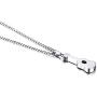 VNOX Keepsake Memorial Jewelry Stainless Steel Guitar Shape Cremation Ash Urn Pendant Necklace for Unisex