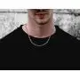 Savlano 925 Sterling Silver 2mm Italian Solid Figaro Link Chain Necklace with Gift Box for Men & Women - Made in Italy Savlano 925 Sterling Silver 2mm Italian Solid Figaro Link Chain Necklace with Gift Box for Men & Women - Made in Italy