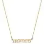 Mevecco Gold Dainty Mom Necklace,14K Gold Plated Cute Tiny Mama Personalized Name Charm Necklace Delicate Word Cubic Zirconia Mom Jewelry Gift for Mothers Day,Mothers Birthday