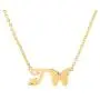 Silove Butterfly Initial Letter Necklaces Gold Choker Charm Necklace Stainless Steel Birthday Jewelry Gifts for Women Teen Girls