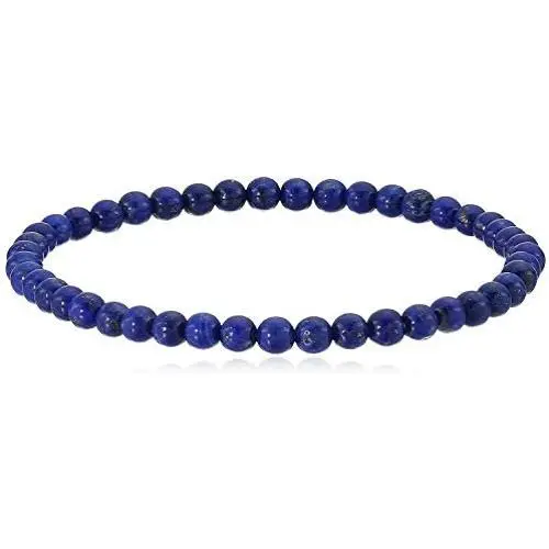 4mm Smooth Round Lapis Lazuli Stretch Bracelets in Various Sizes (6, 6.5, 7, 7.5, 8 Inches) 4mm Smooth Round Lapis Lazuli Stretch Bracelets in Various Sizes (6, 6.5, 7, 7.5, 8 Inches)