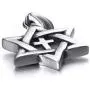 Elfasio Star of David Messianic Cross Men 316L Stainless Steel Necklace Pendant Chain Set 18-30 inch Elfasio Star of David Messianic Cross Men 316L Stainless Steel Necklace Pendant Chain Set 18-30 inch