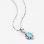 Mints Opal Jewelry Set Filigree Sterling Silver October Birthstone Gemstone Fine Jewelry for Women