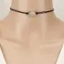 HUNO 3Pcs/Set Druzy Charm Leather Cord Choker Necklace Double Chain Crystal Necklace HUNO 3Pcs/Set Druzy Charm Leather Cord Choker Necklace Double Chain Crystal Necklace