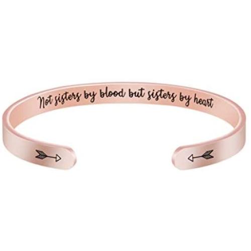 Joycuff Inspirational Bracelet Friendship Gifts for Her Girl Women Daughter Jewelry Best Friend BFF Cuff