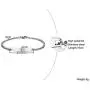 VNOX ''WARFARIN Stamped Medical Symbol Minimal 4MM Stainless Steel Thin Bracelet for Women Girl,7.5'' VNOX ''WARFARIN Stamped Medical Symbol Minimal 4MM Stainless Steel Thin Bracelet for Women Girl,7.5''