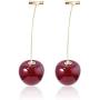 JoJo Bizarre Adventure Cherry Earrings - Kakyoin Drop Earrings - Best Gifts For Women and Girls