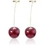 JoJo Bizarre Adventure Cherry Earrings - Kakyoin Drop Earrings - Best Gifts For Women and Girls