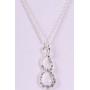 Avon Sparkling Link Pendant Necklace Gift Set