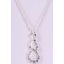 Avon Sparkling Link Pendant Necklace Gift Set