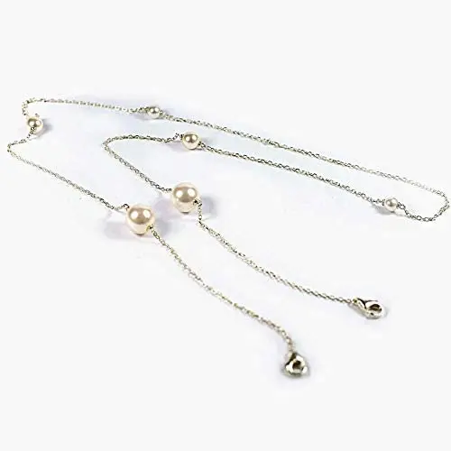 The green Swarovski Pearl & All Silver 925 Mask Strap Necklace Handmade. Allergy Free, Stylish Chain Available Rose, & Silver | Mask Holder| Detachable Sunglasses Eyewear Lanyard The green Swarovski Pearl & All Silver 925 Mask Strap Necklace Handmade. Allergy Free, Stylish Chain Available Rose, & Silver | Mask Holder| Detachable Sunglasses Eyewear Lanyard