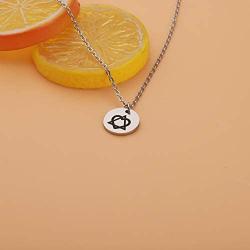 BAUNA Adoption Necklace Gotcha Day Gift Necklace Adoption Symbol Charm for Adoption Mother Gotcha Mom Child Gift