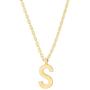 PAVOI 14K Gold Plated Initial Necklace | Letter Necklaces for Women