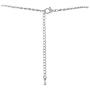 Rosemarie Collections Womens Statement Silver Tone and Spiral Loop Crystal Bib Necklace and Earrings Set