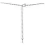 Rosemarie Collections Womens Statement Silver Tone and Spiral Loop Crystal Bib Necklace and Earrings Set Rosemarie Collections Womens Statement Silver Tone and Spiral Loop Crystal Bib Necklace and Earrings Set