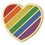 SUMFAN Gay Pride Pins-Pride LGBTQ Accessories Pin-Love is Love-Enamel Pins for Backpack Hat-Lapel Pins for Pride Festivals