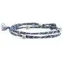 Wakami Double Wrap Bracelet | Handmade Boho Jewelry For Women & Men | Charm Bracelet, Waxed Thread And Zinc Alloy Metal Beads, Fair Trade, 6-10in - Hippie Bracelets. Wakami Double Wrap Bracelet | Handmade Boho Jewelry For Women & Men | Charm Bracelet, Waxed Thread And Zinc Alloy Metal Beads, Fair Trade, 6-10in - Hippie Bracelets.