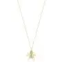 GELIN 14k Yellow Gold Sea Turtle with CZ Pendant Necklace for Women, 18'' GELIN 14k Yellow Gold Sea Turtle with CZ Pendant Necklace for Women, 18''