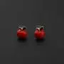 CENWA Tiny Red Apple Earrings Teacher Appreciation Gift Teacher Jewelry Teacher Gift Teachers Day Gift Teacher Retirement Gift