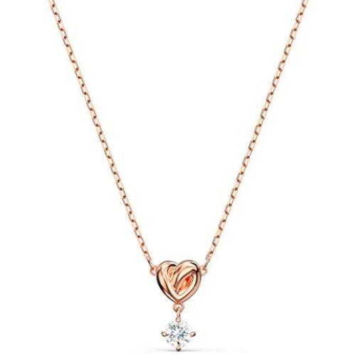 SWAROVSKI Womens Lifelong Heart Jewelry Collection, Clear Crystals
