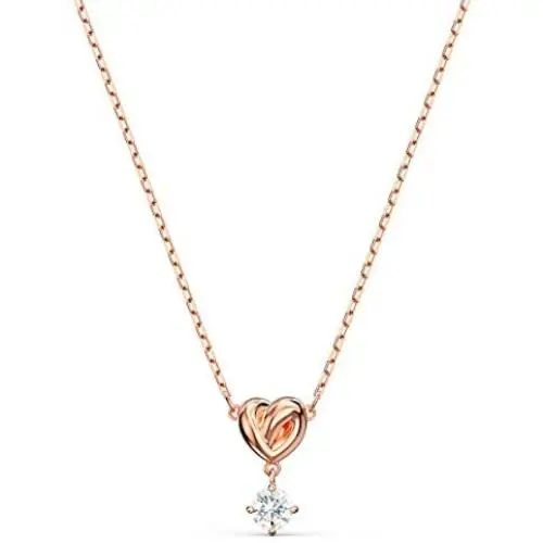 SWAROVSKI Womens Lifelong Heart Jewelry Collection, Clear Crystals