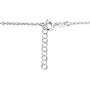 Vanbelle Sterling Silver Jewelry Lotus Charm Bracelet with Rhodium Plating for Women and Girls
