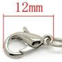Its All About...You! Motorcycle Stainless Steel Clasp Clip on Charm 81C