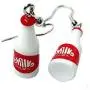 YONYou 2 pairs Funny Cartoon Milk Bottle Drop Earring,Creative Wine Bottle Resin Personality Dangle Earring Party Jewelry YONYou 2 pairs Funny Cartoon Milk Bottle Drop Earring,Creative Wine Bottle Resin Personality Dangle Earring Party Jewelry