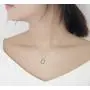 Agvana 18K 14K Solid Rose Gold White Gold Diamond Dolphin Heart Dainty Pendant Necklace Fine Jewelry Anniversary Birthday Gifts for Women Teen Girls Mom Grandma Daughter Her with Jewelry Box, 16''+2''