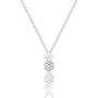 All in fine necklace, beautiful temperament, three-dimensional pineapple pendant must be suitable for you