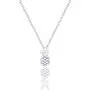 All in fine necklace, beautiful temperament, three-dimensional pineapple pendant must be suitable for you