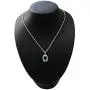 RB Gems Sterling Silver 925 Pendant Necklace Genuine Gemstone Cushion Cut 14x10 mm, Rhodium-Plated Finish, 18” RB Gems Sterling Silver 925 Pendant Necklace Genuine Gemstone Cushion Cut 14x10 mm, Rhodium-Plated Finish, 18”