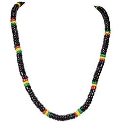 BlueRica Rasta Beads Necklace
